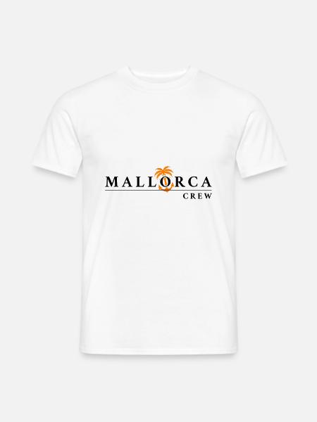 Mallorca Crew - Männer T-Shirt - Weiß