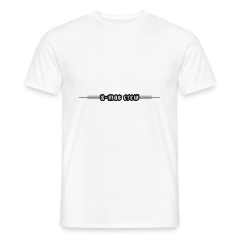 L’équipe de Noël de l’équipe X Mas - T-shirt homme - blanc - Devant - AI Model Male 178 dark (178cm)