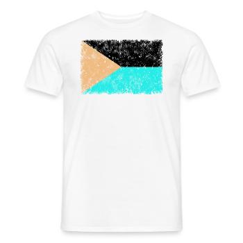 Czech Republic INVERS - Men's T-Shirt - white - Front - AI Model Male 178 dark (178cm)