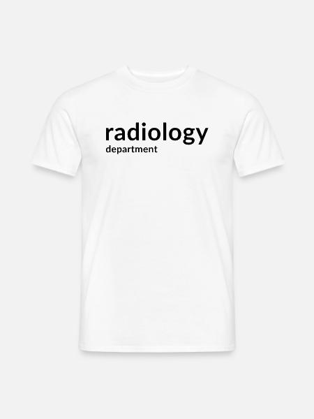 Radiologie, Radiologe, Radiologin - Männer T-Shirt - Weiß