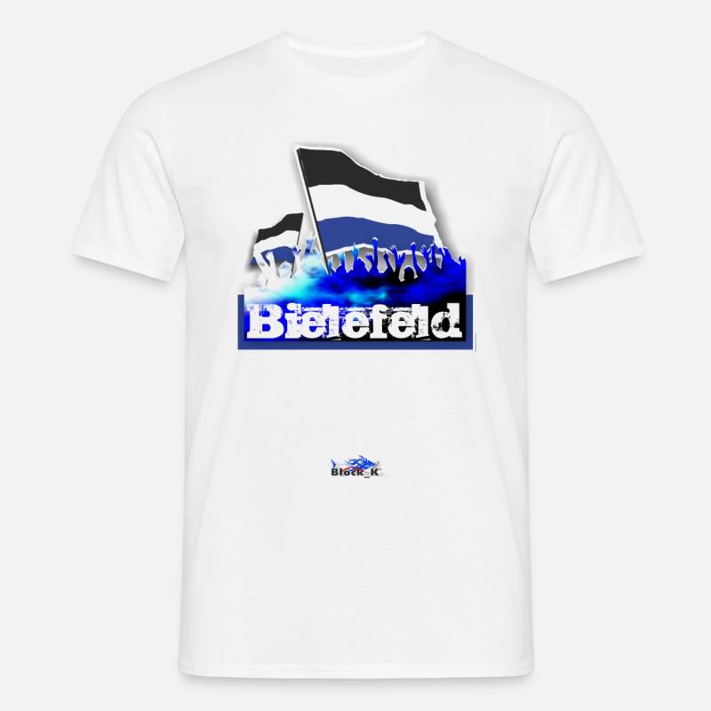 bielefeld - Men's T-Shirt - white