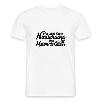 Alaskan Malamute - Männer T-Shirt - Weiß - Vorne - AI Model Male 178 dark (178cm)
