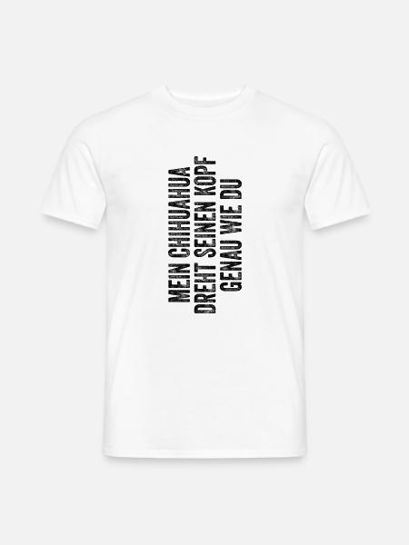 Chihuahua - Männer T-Shirt - Weiß