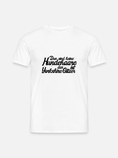Yorkshire Terrier - Männer T-Shirt - Weiß