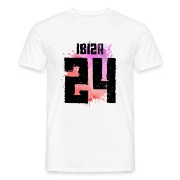 Ibiza 24 Jersey 2024 Multicoloured - Men's T-Shirt - white - Front - AI Model Male 178 dark (178cm)