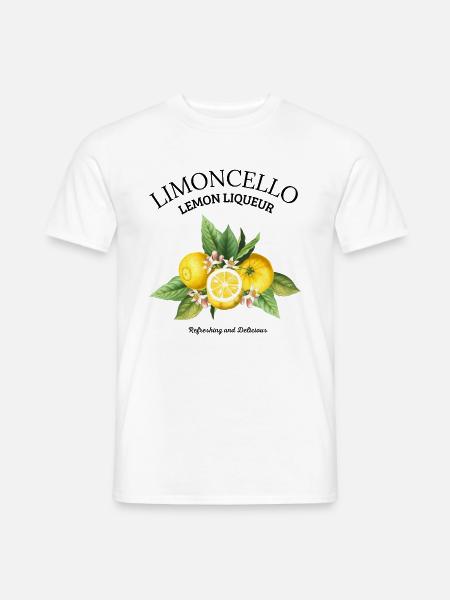 T-shirt d’été pour femme à motif fruits - T-shirt homme - blanc