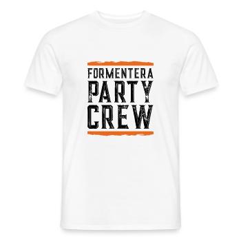 Équipe de Formentera Party - T-shirt homme - blanc - Devant - AI Model Male 178 dark (178cm)