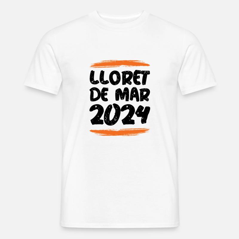 Lloret De Mar 2024 - Männer T-Shirt - Weiß