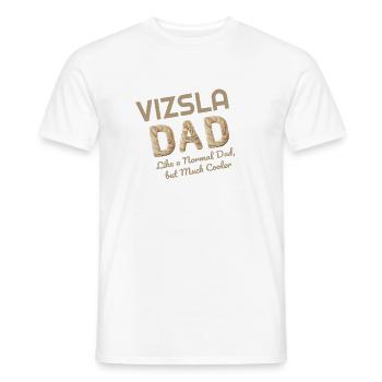 Vizsla Dad Dog Lover - T-shirt homme - blanc - Devant - AI Model Male 178 dark (178cm)
