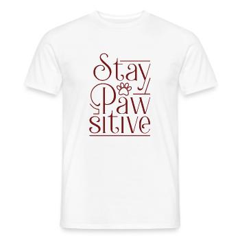 Idée de cadeau pour les amoureux des animaux - T-shirt homme - blanc - Devant - AI Model Male 178 dark (178cm)