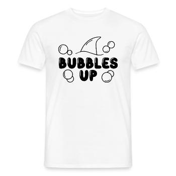 Blubbles Up Hai Liebhaber Wal Orcas Strand Meer Liebe - Männer T-Shirt - Weiß - Vorne - AI Model Male 178 dark (178cm)