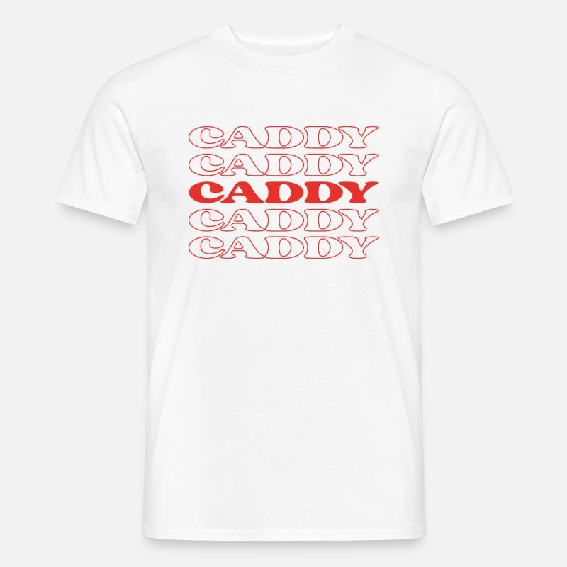 Caddy Golf Assistant Golf Caddie Caddy Golf Helper - Men’s T-shirt - white
