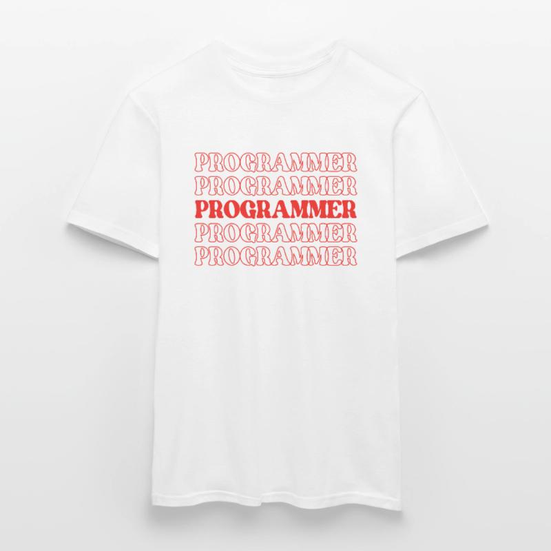 Programmeur Codeur Développeur Codeur Ingénieur logiciel T-shirt homme