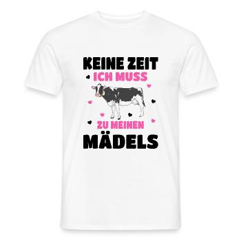 Kuh - Männer T-Shirt - Weiß - Vorne - AI Model Male 178 dark (178cm)