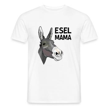 Bauer Esel - Männer T-Shirt - Weiß - Vorne - AI Model Male 178 dark (178cm)
