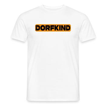 Dorfkind - Männer T-Shirt - Weiß - Vorne - AI Model Male 178 dark (178cm)