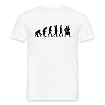 Cello - Männer T-Shirt - Weiß - Vorne - AI Model Male 178 dark (178cm)