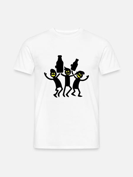 Jga Junggesellenabschied Bräutigam - Männer T-Shirt - Weiß