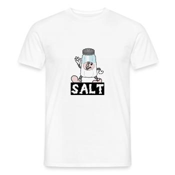 Kawaii Salt Shaker Halloween Costume Best Friend - Men's T-Shirt - white - Front - AI Model Male 178 dark (178cm)