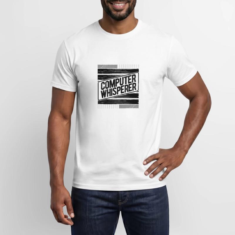 Computerflüsterer Geschenke Computer Geschenk Computer Männer T-Shirt