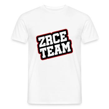 Zrce Team - Men's T-Shirt - white - Front - AI Model Male 178 dark (178cm)