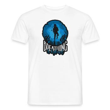 Schwimmer Präsent Wassersport Schwimmen Tauchen - Männer T-Shirt - Weiß - Vorne - AI Model Male 178 dark (178cm)