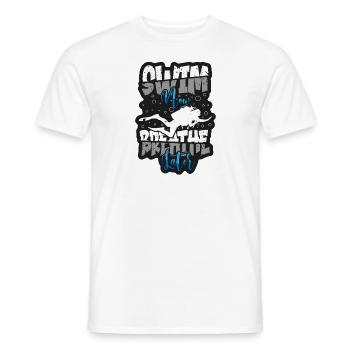 Schwimmer Präsent Wassersport Schwimmen Tauchen - Männer T-Shirt - Weiß - Vorne - AI Model Male 178 dark (178cm)