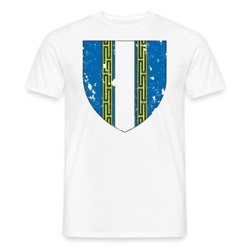 Haute Marne - Département - Men's T-Shirt - white - Front - AI Model Male 178 dark (178cm)