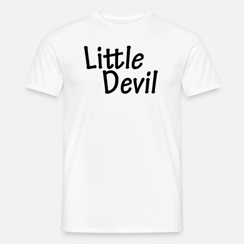 Little devil - Männer T-Shirt - Weiß