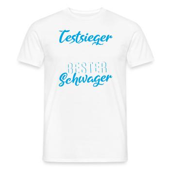 Schwager Testsieger Hochzeit Familie - Männer T-Shirt - Weiß - Vorne - AI Model Male 178 dark (178cm)
