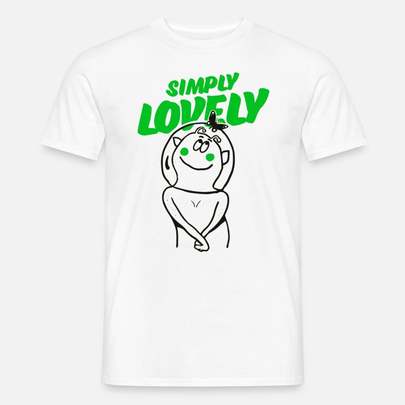 Einfach herrlich - Männer T-Shirt - Weiß