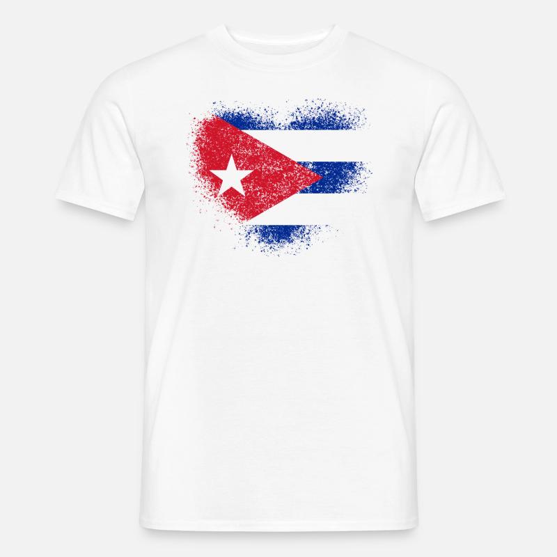 Cuba - Mænd T-shirt - hvid
