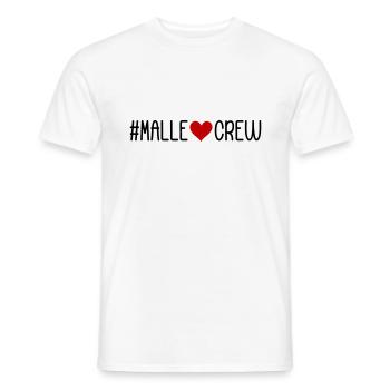 Malle Crew Mallorca - T-shirt homme - blanc - Devant - AI Model Male 178 dark (178cm)