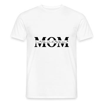 Mom - I Love You Elternliebe Mutter - Männer T-Shirt - Weiß - Vorne - AI Model Male 178 dark (178cm)