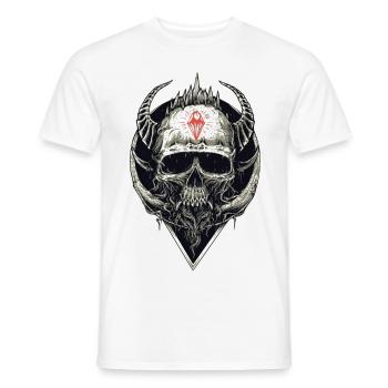 ROCK COLLECTION 2017 - T-shirt homme - blanc - Devant - AI Model Male 178 dark (178cm)