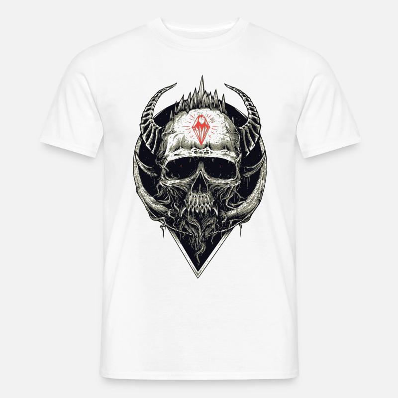 ROCK COLLECTION 2017 - Männer T-Shirt - Weiß
