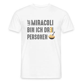 Laut Miracoli... - Männer T-Shirt - Weiß - Vorne - AI Model Male 178 dark (178cm)