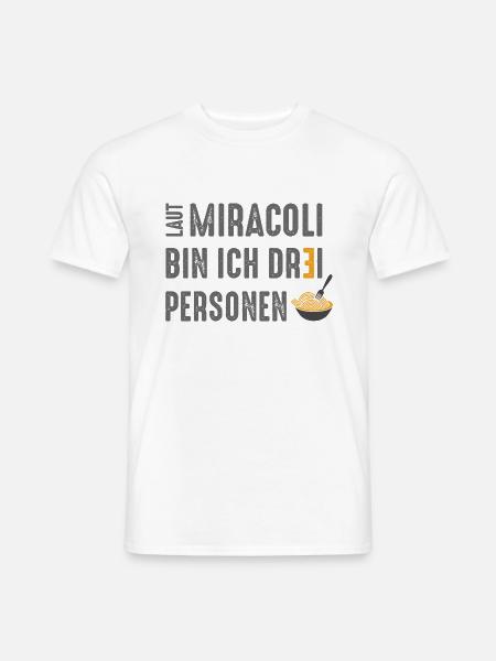 Laut Miracoli... - Männer T-Shirt - Weiß