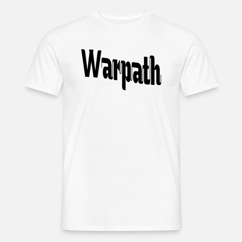 Warpath - Männer T-Shirt - Weiß