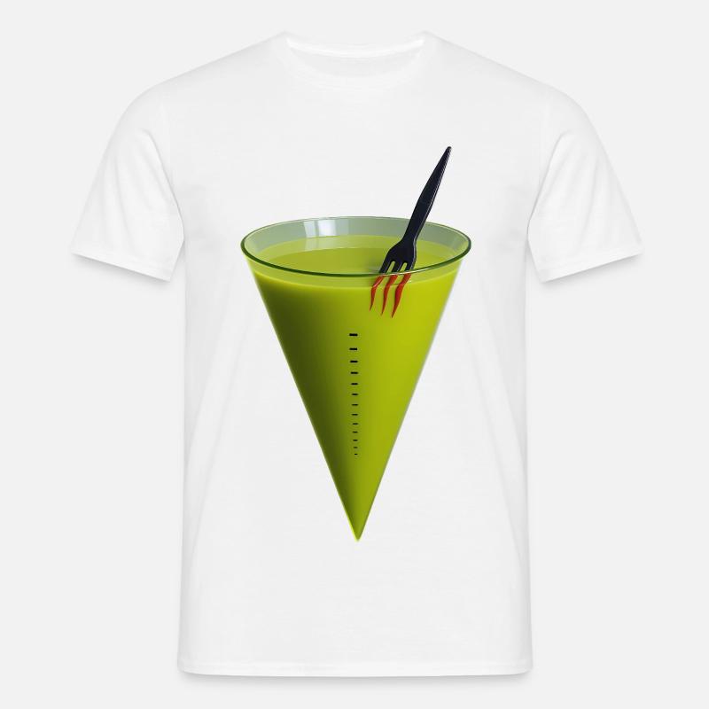 DROGENBEKÄMPFUNG – BELGIEN - Männer T-Shirt - Weiß