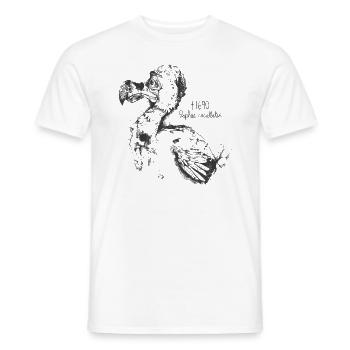 Dodo Bird - Ile Maurice - T-shirt homme - blanc - Devant - AI Model Male 178 dark (178cm)