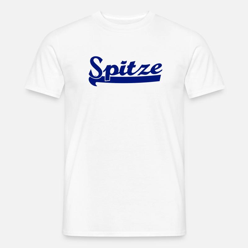 Spitze - Männer T-Shirt - Weiß