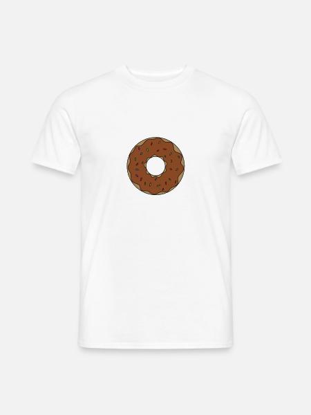 beignet - T-shirt homme - blanc