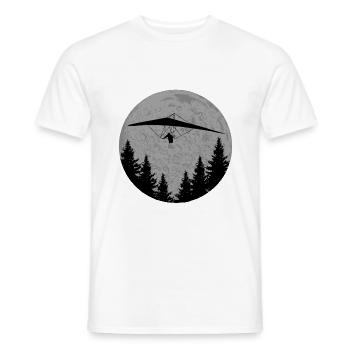 Drachenflieger - Männer T-Shirt - Weiß - Vorne - AI Model Male 178 dark (178cm)