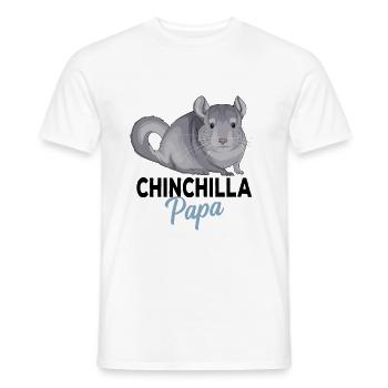 Chinchilla - Männer T-Shirt - Weiß - Vorne - AI Model Male 178 dark (178cm)