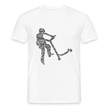 Scooter - T-shirt homme - blanc - Devant - AI Model Male 178 dark (178cm)