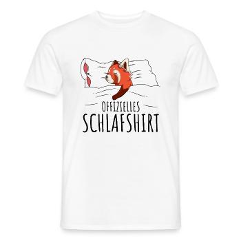Roter Panda - Männer T-Shirt - Weiß - Vorne - AI Model Male 178 dark (178cm)