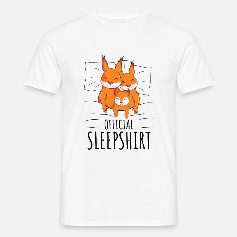 Eichhörnchen - Männer T-Shirt - Weiß