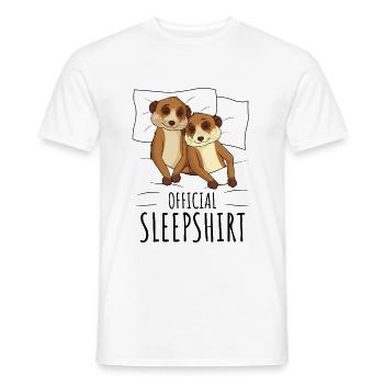Meerkat - Men's T-Shirt - white - Front - AI Model Male 178 dark (178cm)