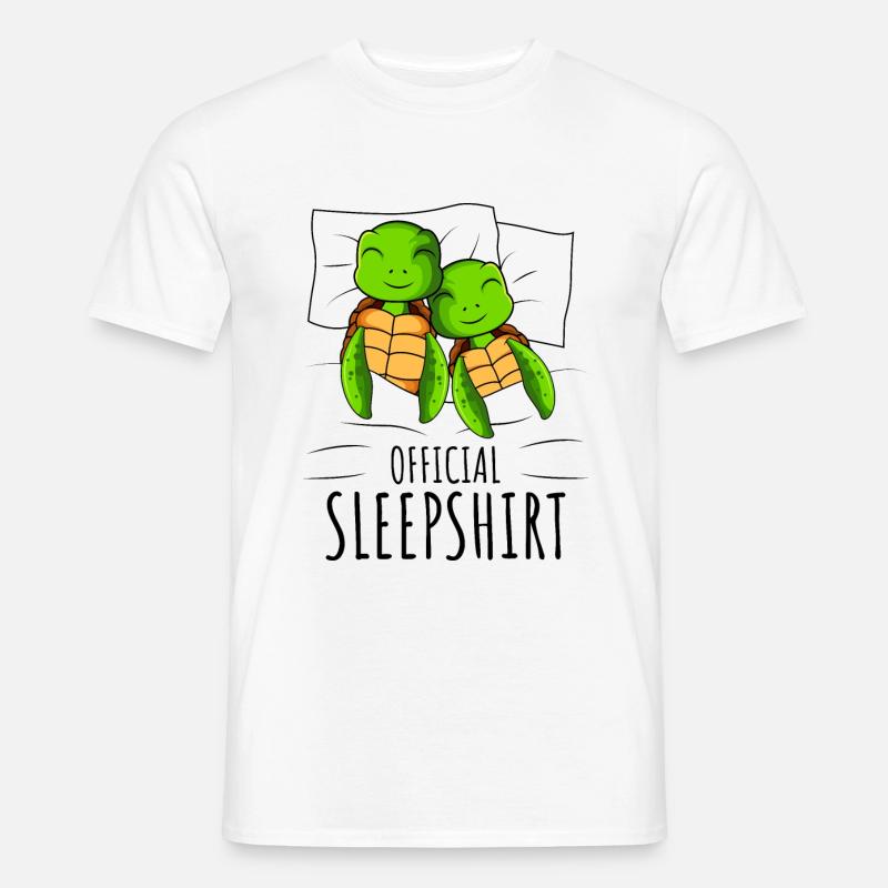 Schildkröte - Männer T-Shirt - Weiß